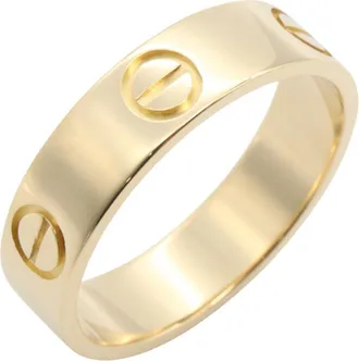 Cartier Gold Yellow Gold (18K) Band Ring (Pre-Owned)