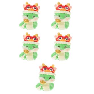 OEM Figuras De Serpientes De Resina De 5 Piezas, Decoraci&oacute;n Para Coche Con Dise&ntilde;o De Serpiente Del A&ntilde;o Del A&ntilde;o