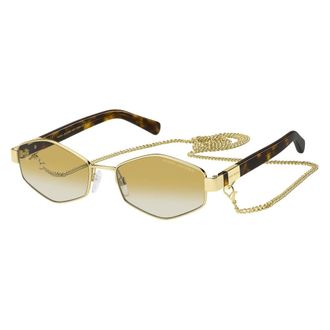 Marc Jacobs Sunglasses, female, Yellow, Size: 55 MM Marc 496/S Sunglasses