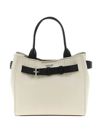 Tom Ford Womens Audrey Small Grain Leather Tote Bag