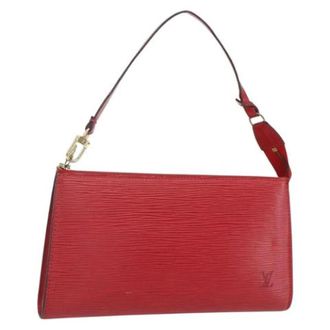 Louis Vuitton Pre-owned Shoulder Bags, female, Red, Size: ONE SIZE Pre-owned Vintage Shoulder Bag