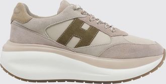 Hogan Sneakers Maxi I Active in pelle e suede con suola chunky