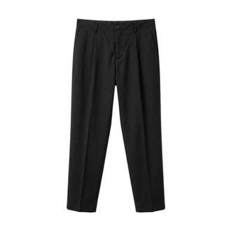 White Sand Suit Trousers, male, Black, Size: XL Pant. lungo