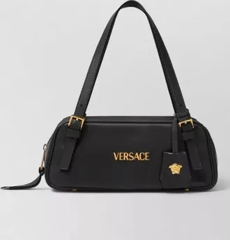 Versace lamb leather shoulder bag