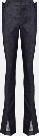 MUGLER Jeans skinny a vita alta