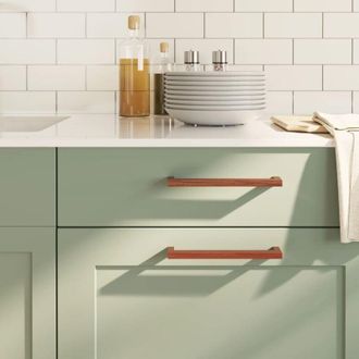 vidaXL Maniglie per Mobili 20 pz Bronzo 192 mm in Acciaio Inox - Vidaxl