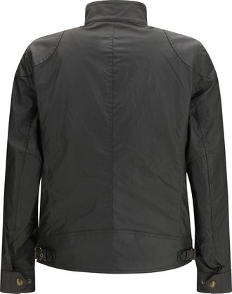 Belstaff Mens Racemaster Jacket Faded Olive Cotton