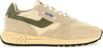 Autry Beige Color Block Sneakers