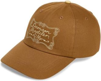 Damson Madder Logo Embroidered Baseball Cap in Toffee at Nordstrom