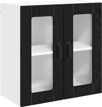 vidaXL Kitchen Cabinet Black Oak 60 x 31 x 60 cm Engineered Wood vidaXL