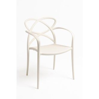 Regalos Miguel Regalos Miguel - Sillas Comedor - Silla Vella Con Reposabrazos - Crema