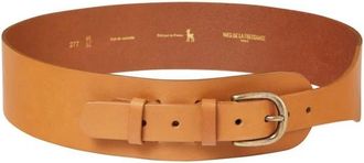 Ines De La Fressange Paulette Riem - Dames - Riemen - Bruin - 85 CM - Leer - Accessoires