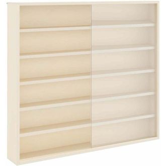 vidaXL Vidaxl - Estuche de Exhibición de Madera Other Marrón 60 x 8.5 x 54 cm