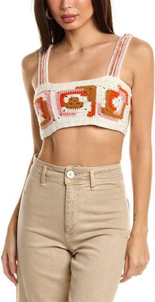 Sea NY Hayden Crochet Wool-Blend Top