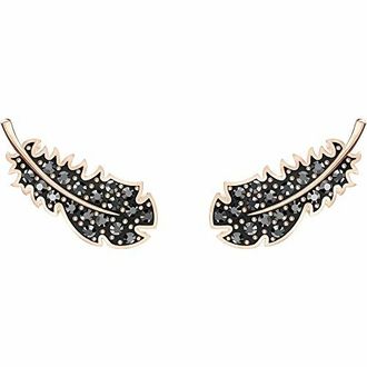 Swarovski Naughty Oorbellen - Dames - Accessoires - Zwart - Maat: ONE Size