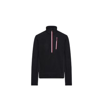 Moncler Moncler Half-zip Sweatshirt, Men, Black, Size: Xxl
