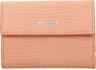 Jil Sander Pink Leather Womens Wallet