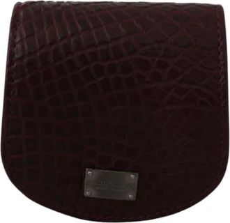 Dolce & Gabbana Pre-owned Fabric home-office - Dames - Vintage Accessoires - Bruin - ONE Size - Leer - Vintage