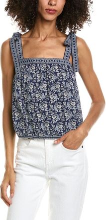 Max Studio Sleeveless Bubble Hem Top
