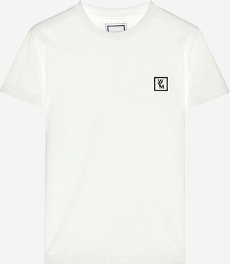Wooyoungmi Baumwoll-T-Shirt mit Logo