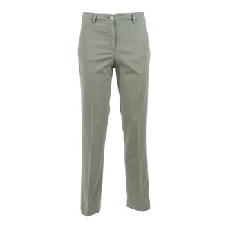 BRIGLIA 1949 Chinos, male, Green, Size: S Pantaloni