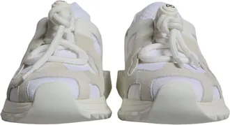 Dolce & Gabbana White Mesh Sorrento Trekking Sneakers Womens Shoes (Pre-Owned)