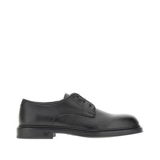 Emporio Armani Grained leather Derby shoes Man 10