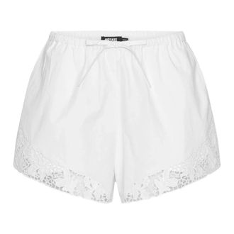 Rotate Shorts in Pizzo con Coulisse - - Shorts - Donna - Bianco - L