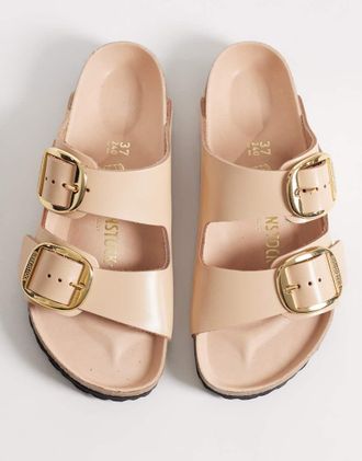Birkenstock Arizona High Shine - Sandali New Beige-Neutro