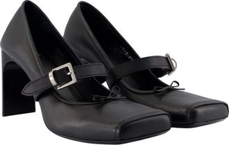 Balenciaga Womens Bel Air M80 Pumps Black Calfskin