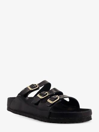 Birkenstock Womens Florida Fresh Patent Leather Sandals Black