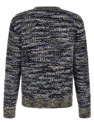 Missoni 3D-Knit Flamed Pattern Sweater - Multicolor