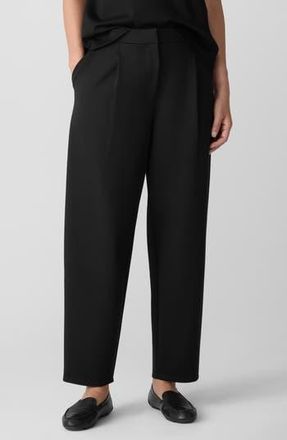 Eileen Fisher Ankle Lantern Ponte Pants in Black at Nordstrom Rack, Size Xx-Small