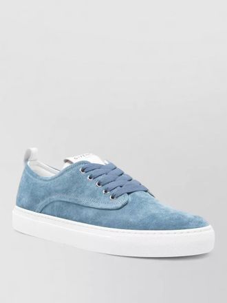 Givenchy low sneakers round toe suede rubber sole