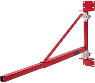 OEM Elektrischer Hebezeug-st&uuml;tzarm 600 Kg Tragkraft Hebezeughalter-schwenkarm Mit Stange Hebezeugrahmen Aus Stahl, 180&deg; Schwenkbarer Ger&uuml;sthebezeug-hebear