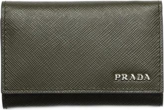 Prada Portachiavi con scritta - Verde