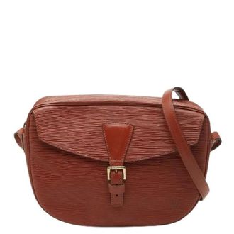 Louis Vuitton Pre-owned Cross Body Bags, female, Brown, Size: ONE SIZE Pre-owned Jeune Fille Epi Shoulder Bag