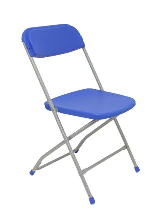 Piqueras y Crespo Pack 5 Sillas Plegables Polyfold Azul