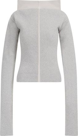 Rick Owens Pearl Cowl Cashmere Pullover-Donna