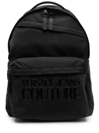 Versace Jeans Couture Rugzak met logo - Zwart