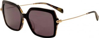 Michael Kors Womens MK2247U 55 395087 Quogue Sunglasses - Brown - One Size