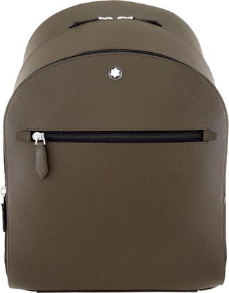 Montblanc Medium Backpack with 3 Compartments in Sartorial Leather