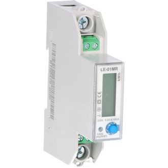 OEM Contador De Electricidad Monof&aacute;sico, Rs-485, Lcd, 100a, Registro De Par&aacute;metros De Red U, I, F, P, Q, Ae+, Re+, Le-01mr