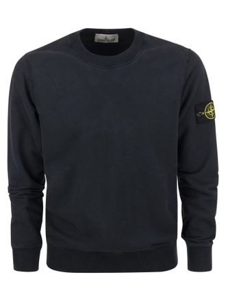 Stone Island Multi Detail Pocket Mock Neck Sweatshirt Black