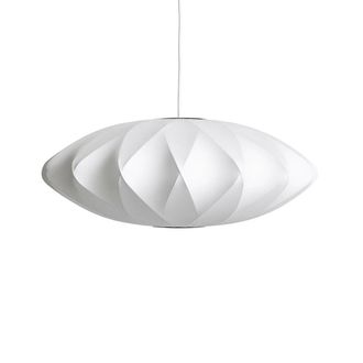 HAY Nelson Saucer Crisscross Bubble Pendelleuchte M, &Oslash; 63.5 x H 24 cm, off white