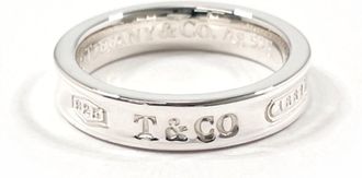 Tiffany & Co. Silver Silver 925 Band Ring (Pre-Owned)
