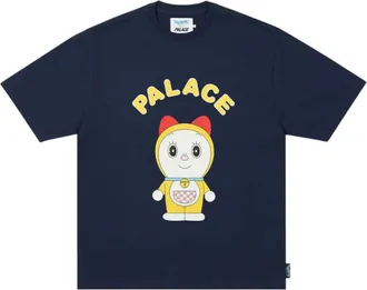 Palace x Doraemon T-Shirt Navy P29TS025