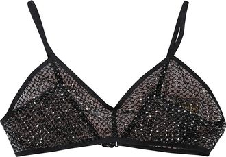 Genny Ondergoed, Dames, Zwart, S, Mesh driehoek beha