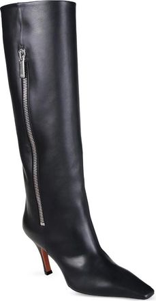 Amina Muaddi Mona Zip Boots