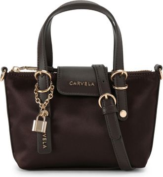 Carvela Womens Marcela Crossbody Bag - Brown Nylon - One Size